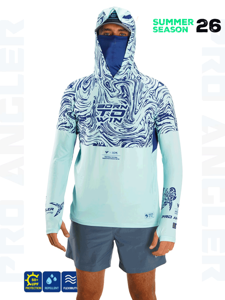 Fujin Pro Angler S26 Buff&Hoodie Izohips Mint Sweatshirt