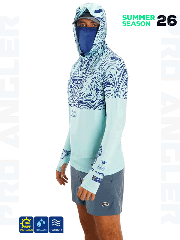 Fujin Pro Angler S26 Buff&Hoodie Izohips Mint Sweatshirt