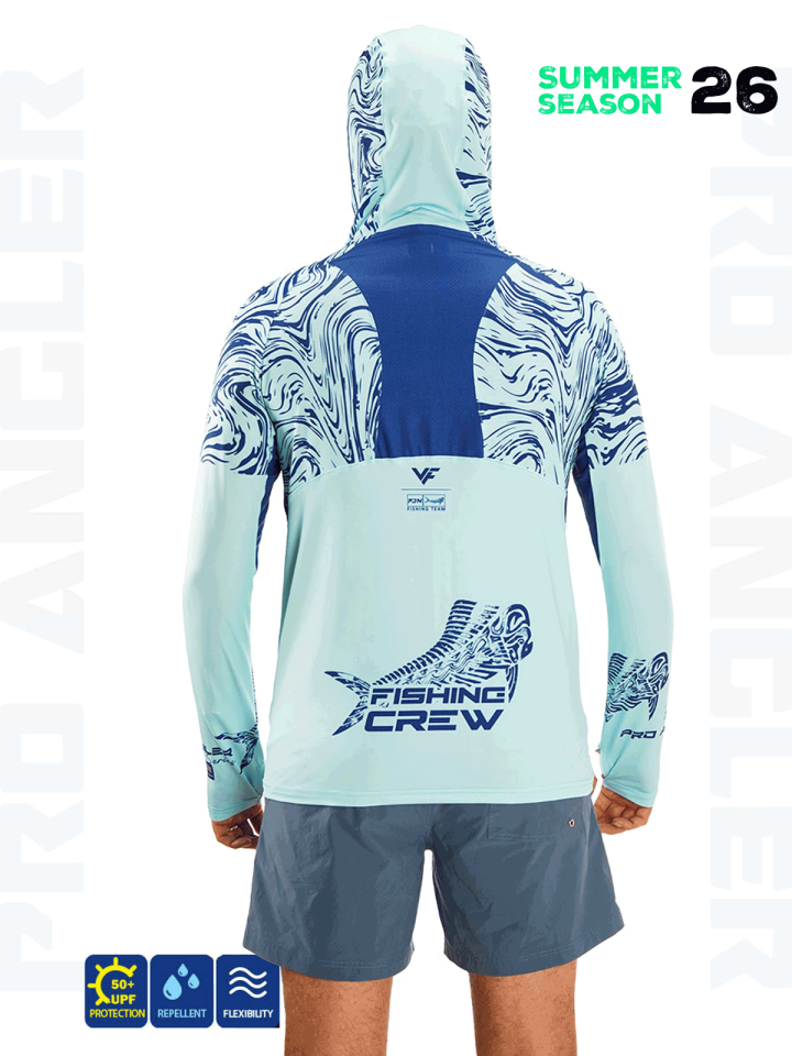 Fujin Pro Angler S26 Buff&Hoodie Izohips Mint Sweatshirt