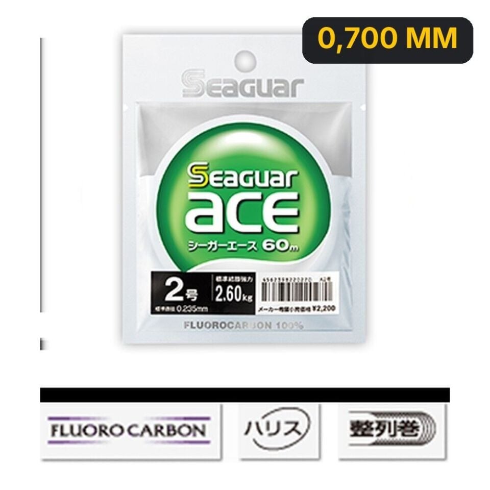 Seaguar Ace %100 Fluoro Carbon Misina 60mt 0,700 MM
