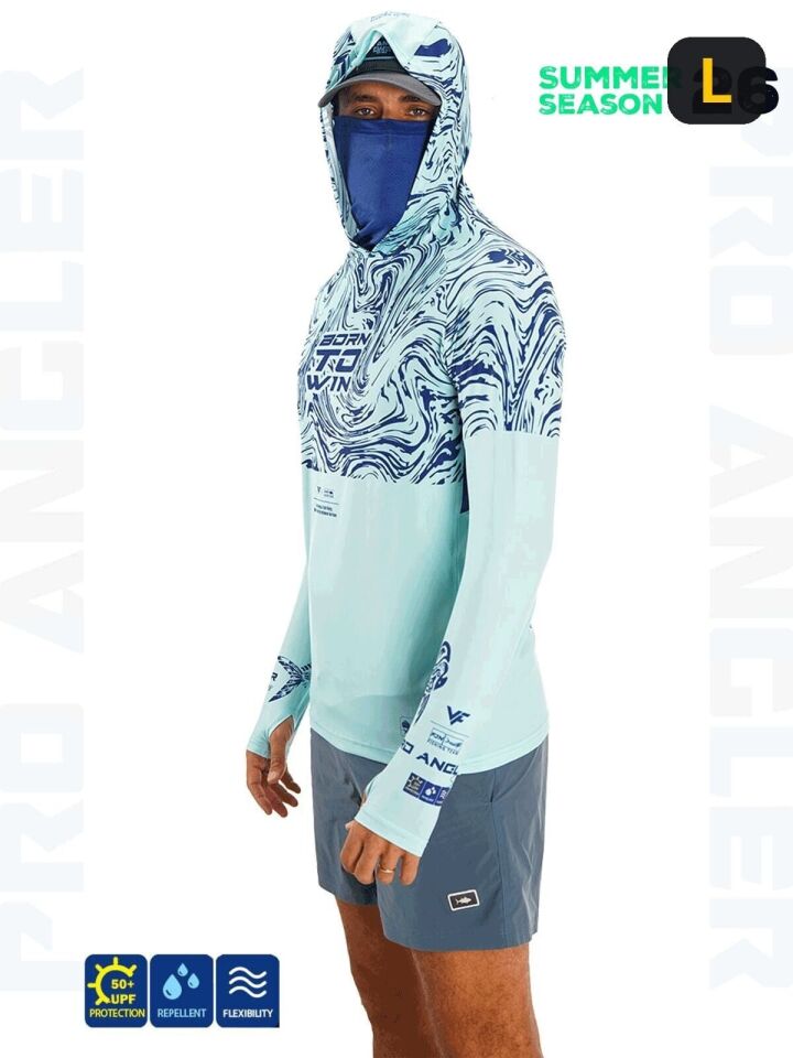 Fujin Pro Angler S26 Buff&Hoodie Izohips Mint Sweatshirt