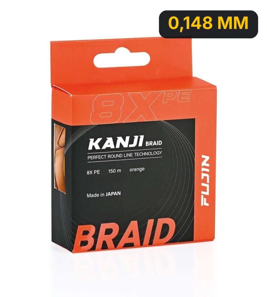 Fujin Kanji 8X 150MT Orange Pe Line 0,148 MM