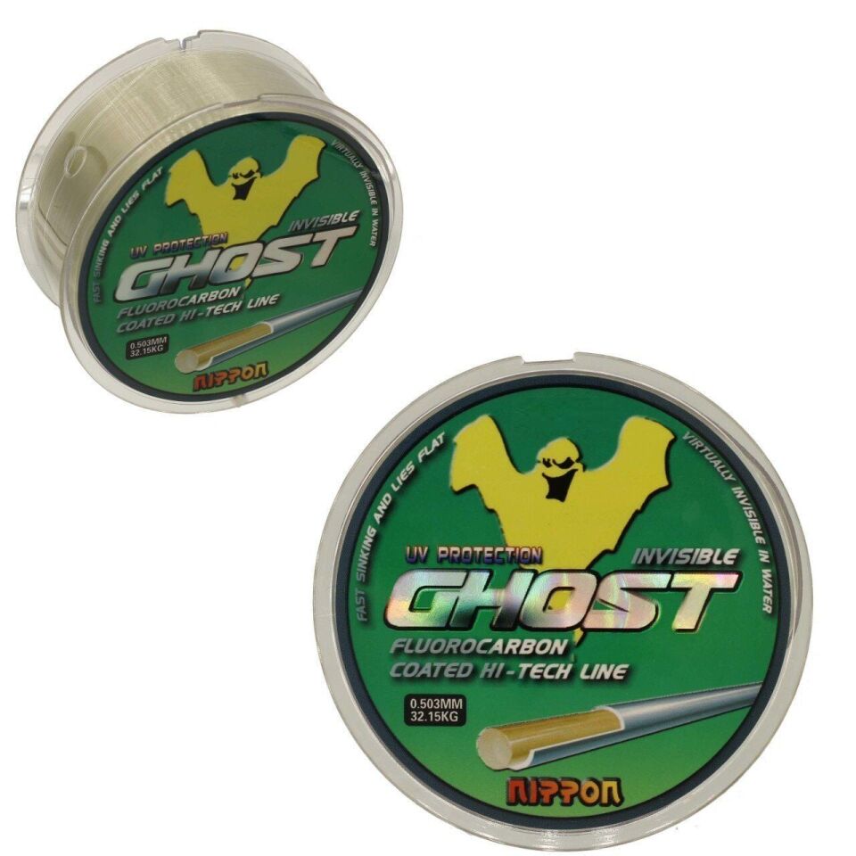 Nippon Ghost 180 mt Fluoro Carbon Coated Misina 0.592mm