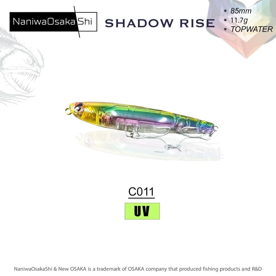NaniwaOsakaShi Shadow Rise 85MM 11.7G  Sahte Balık