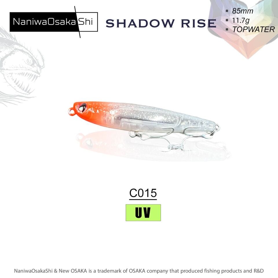 NaniwaOsakaShi Shadow Rise 85MM 11.7G  Sahte Balık