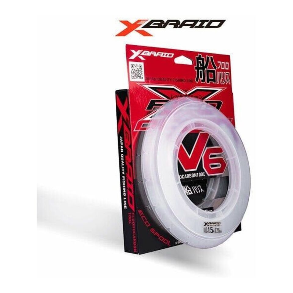 YGK X059 Red Ocean V6 FC 100M %100 Florocarbon Misina 0.33MM
