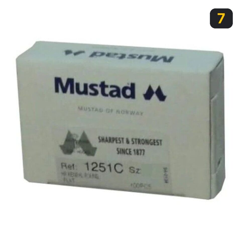 Mustad Olta İğnesi 1251C 100lü 7