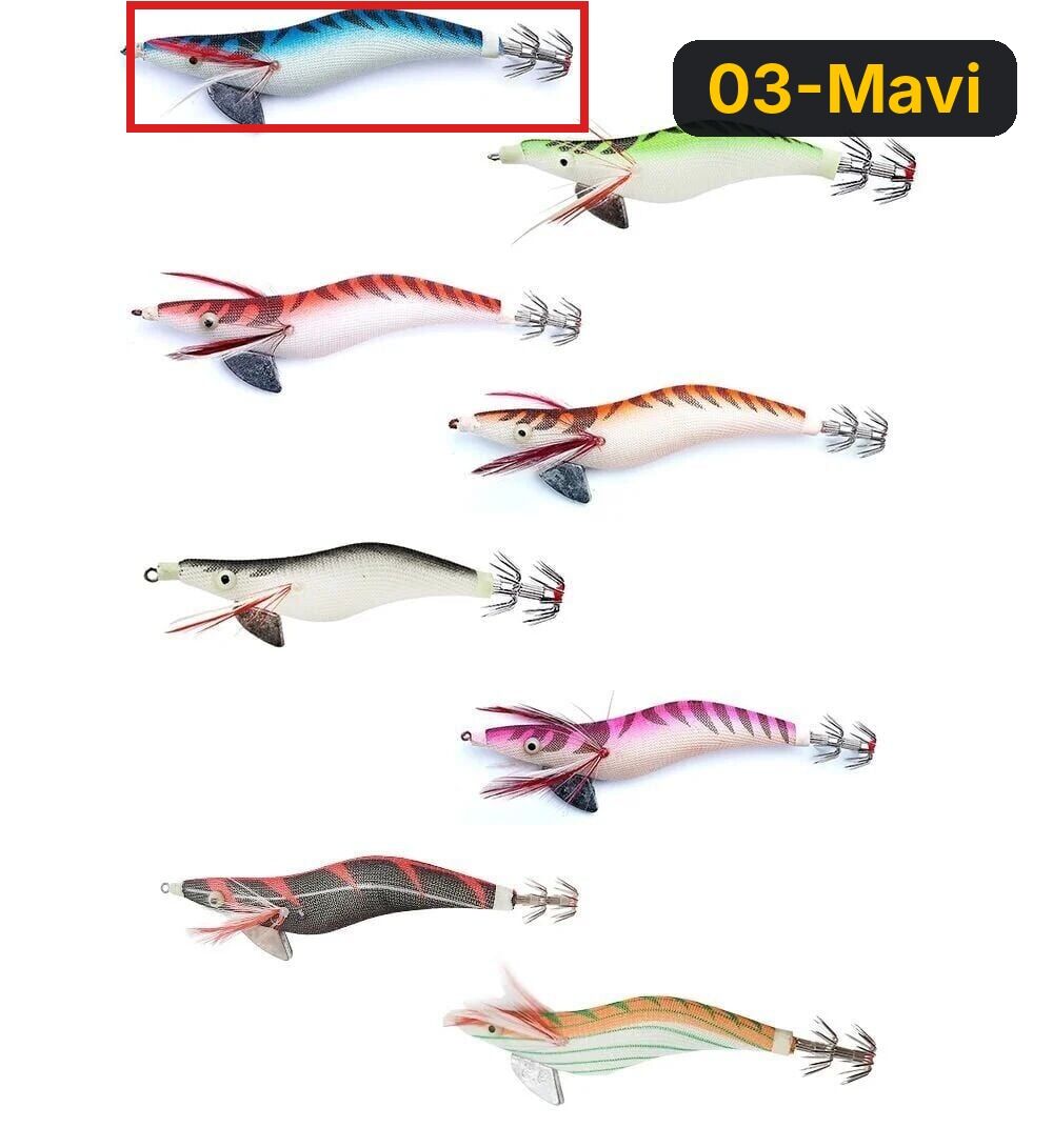Fladen Kurşunlu Kalamar Zokasi 2.5G 03-Mavi