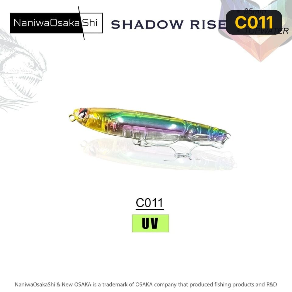 NaniwaOsakaShi Shadow Rise 85MM 11.7G  Sahte Balık C011