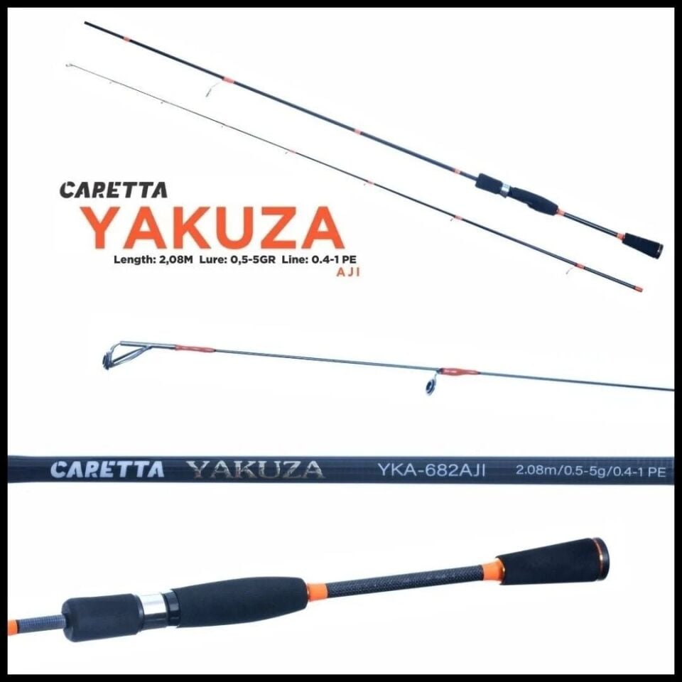 Caretta Yakuza Aji 0.5-5g 2.08m Lrf Kamışı