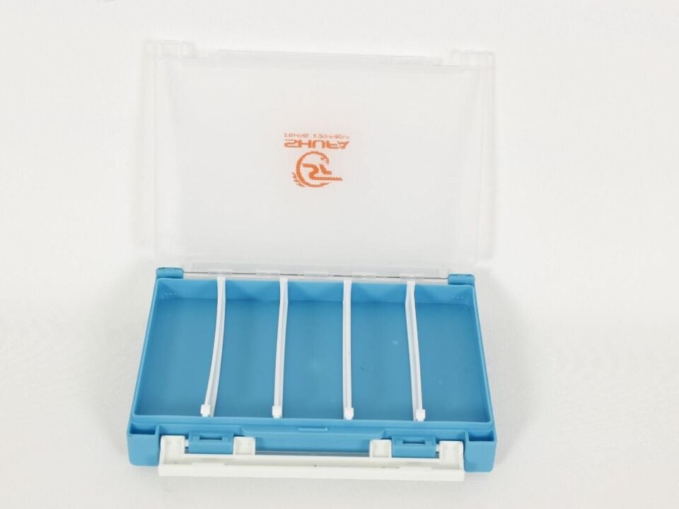 Shufa Çift Taraflı Eva Jighead ve Silikon Balık Kutusu 12cm