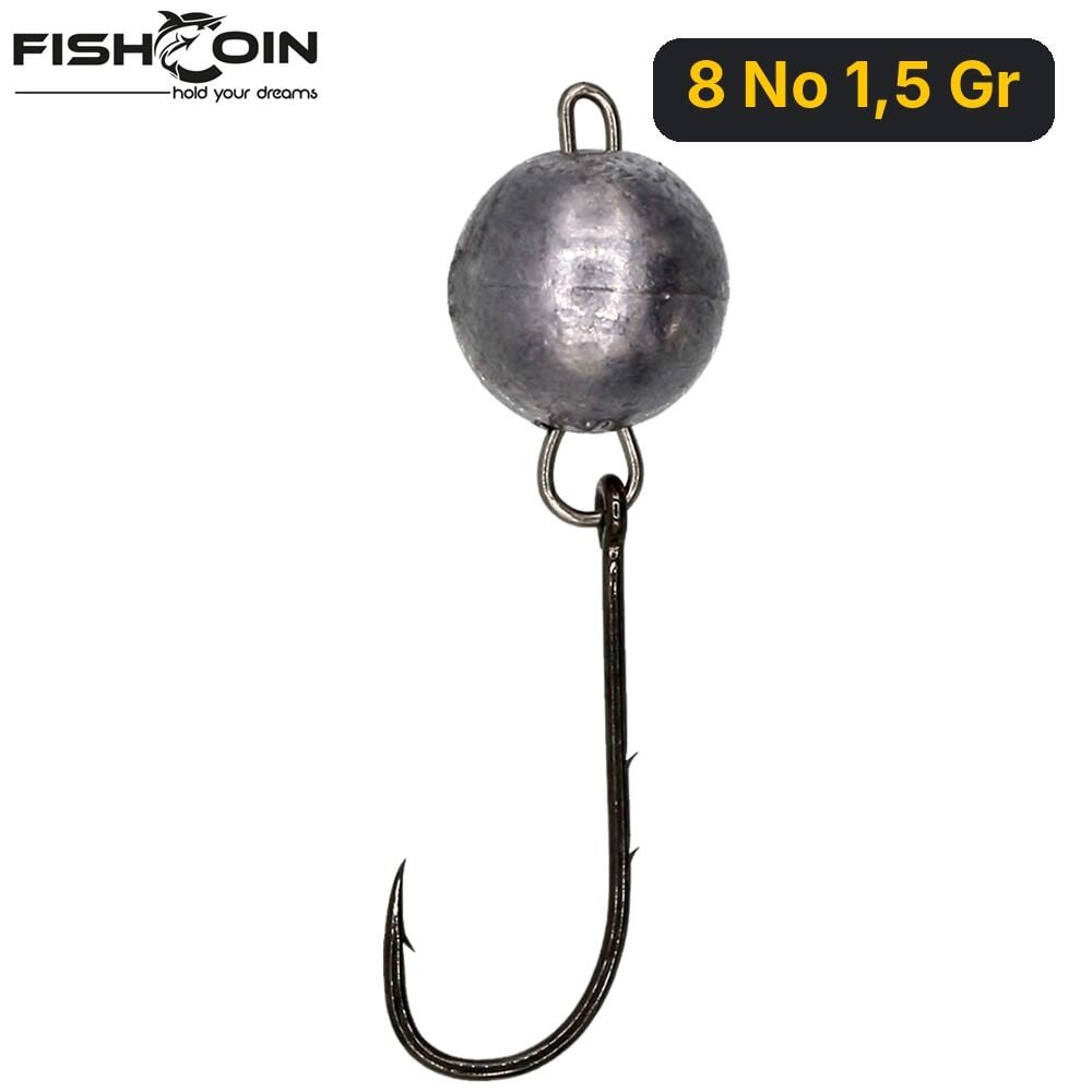 Fishcoin Movement Jighead 8 No 1,5 Gr