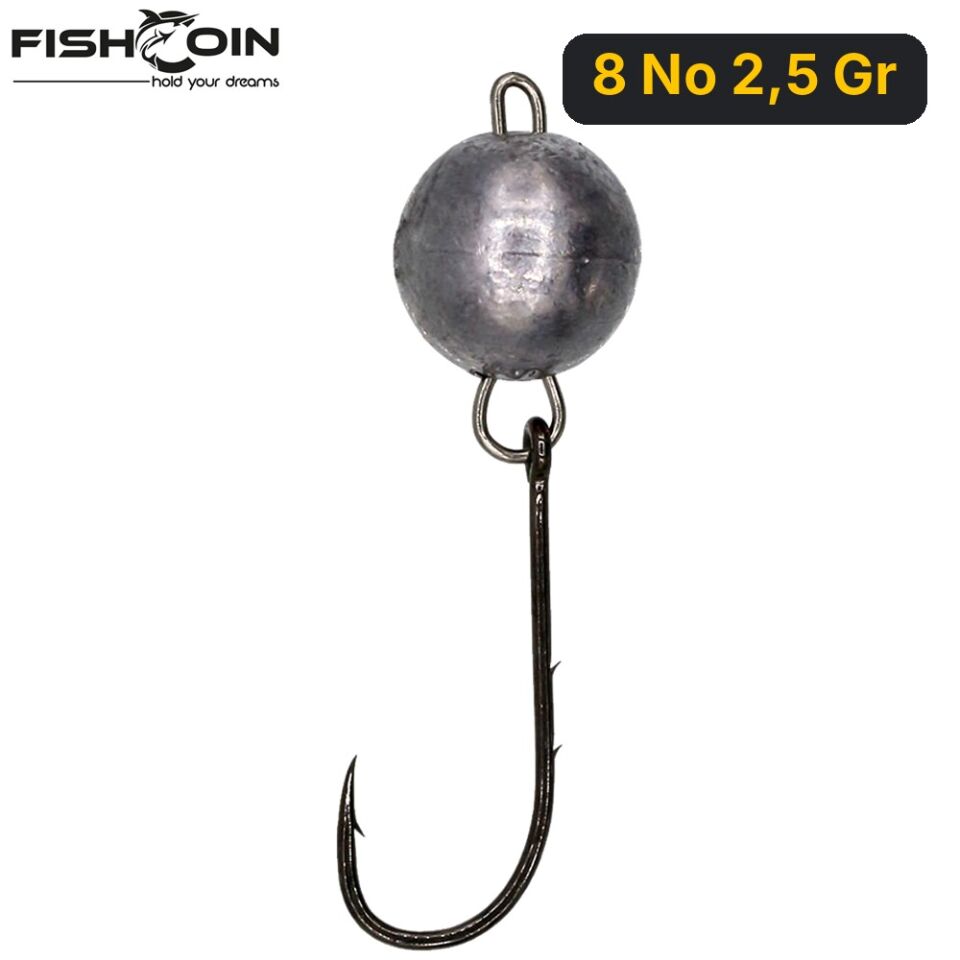 Fishcoin Movement Jighead 8 No 2,5 Gr