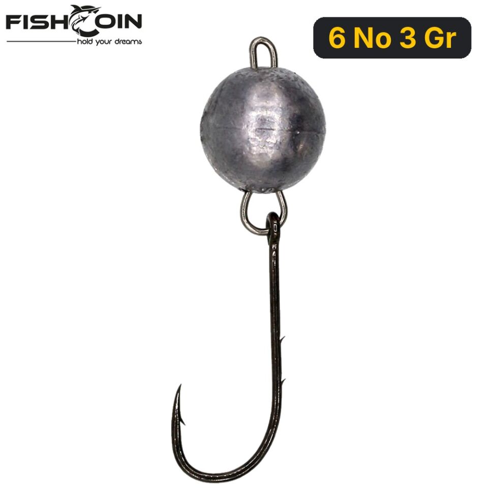 Fishcoin Movement Jighead 6 No 3 Gr