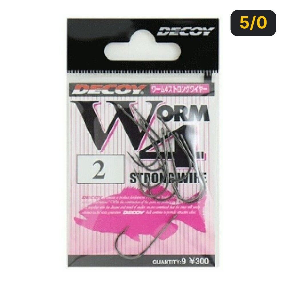 Decoy Worm4 Strong Wire Uzun İğne 5/0