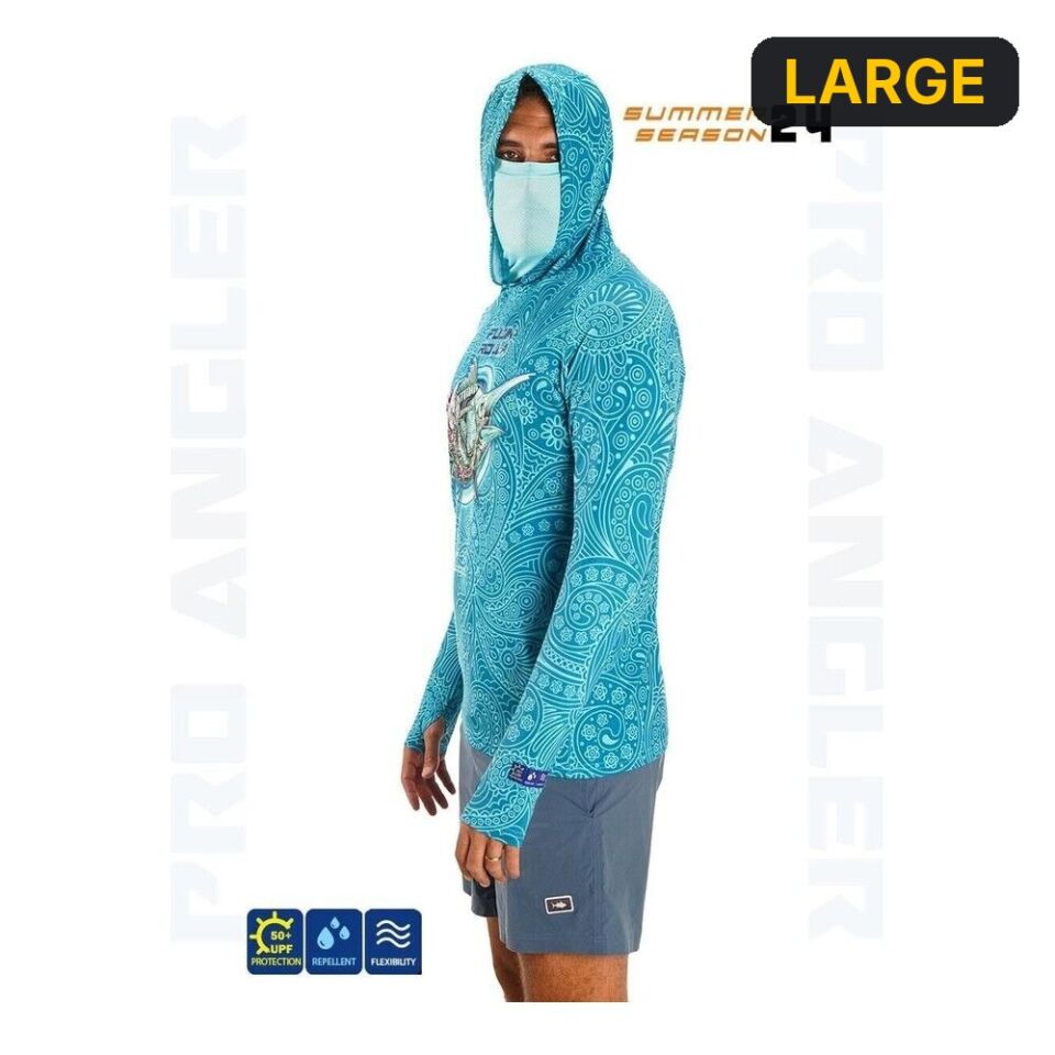 Fujin Rolla S24 Buff&Hoodie Swordfish Mint LARGE