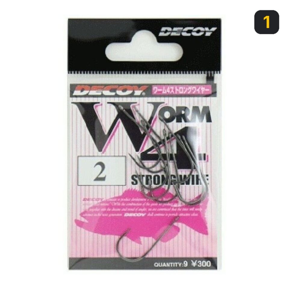 Decoy Worm4 Strong Wire Uzun İğne 1