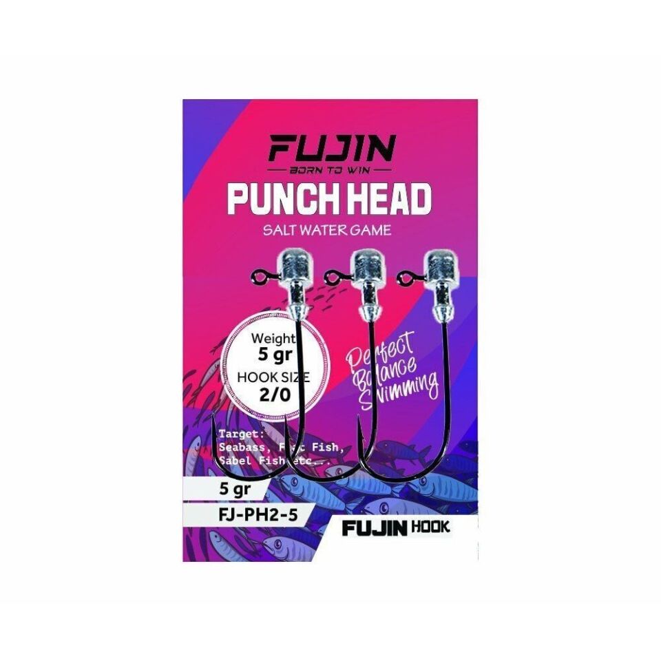 Fujin Punch Head Jighead FJ-PH #2/0
