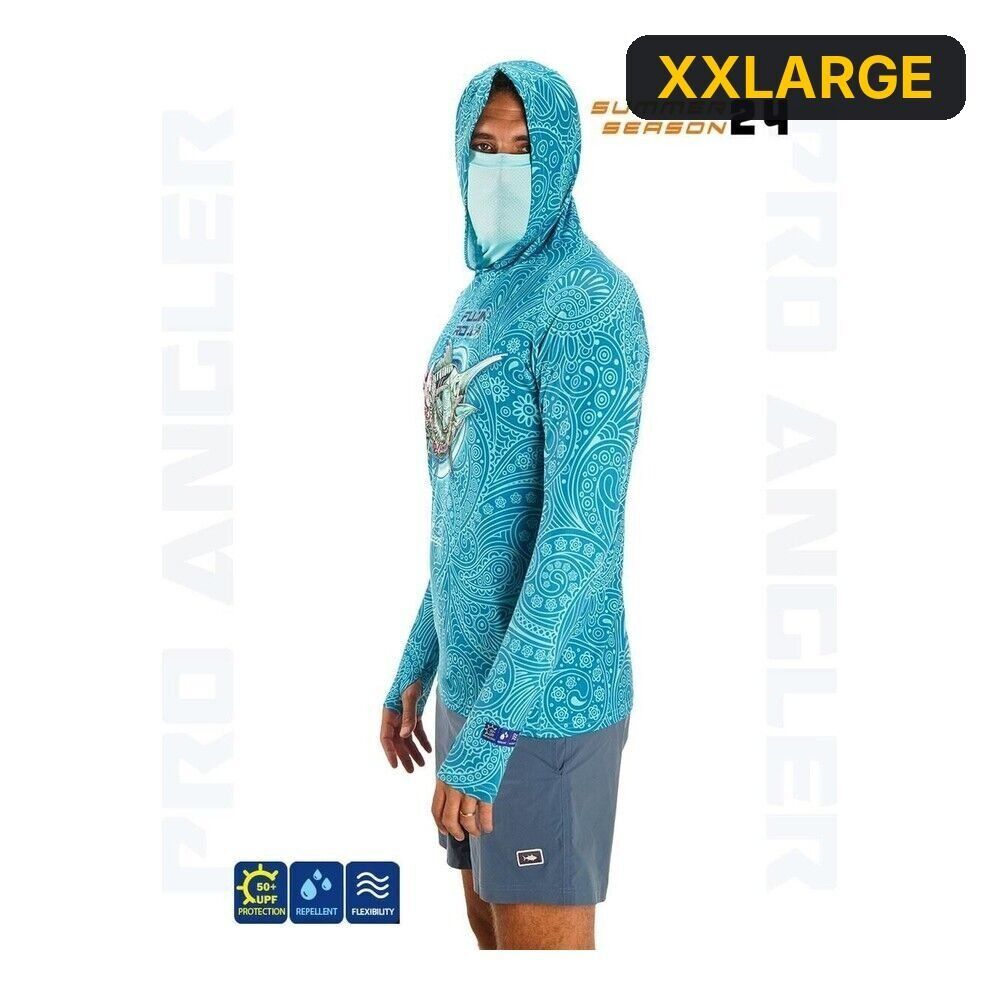 Fujin Rolla S24 Buff&Hoodie Swordfish Mint XXLARGE