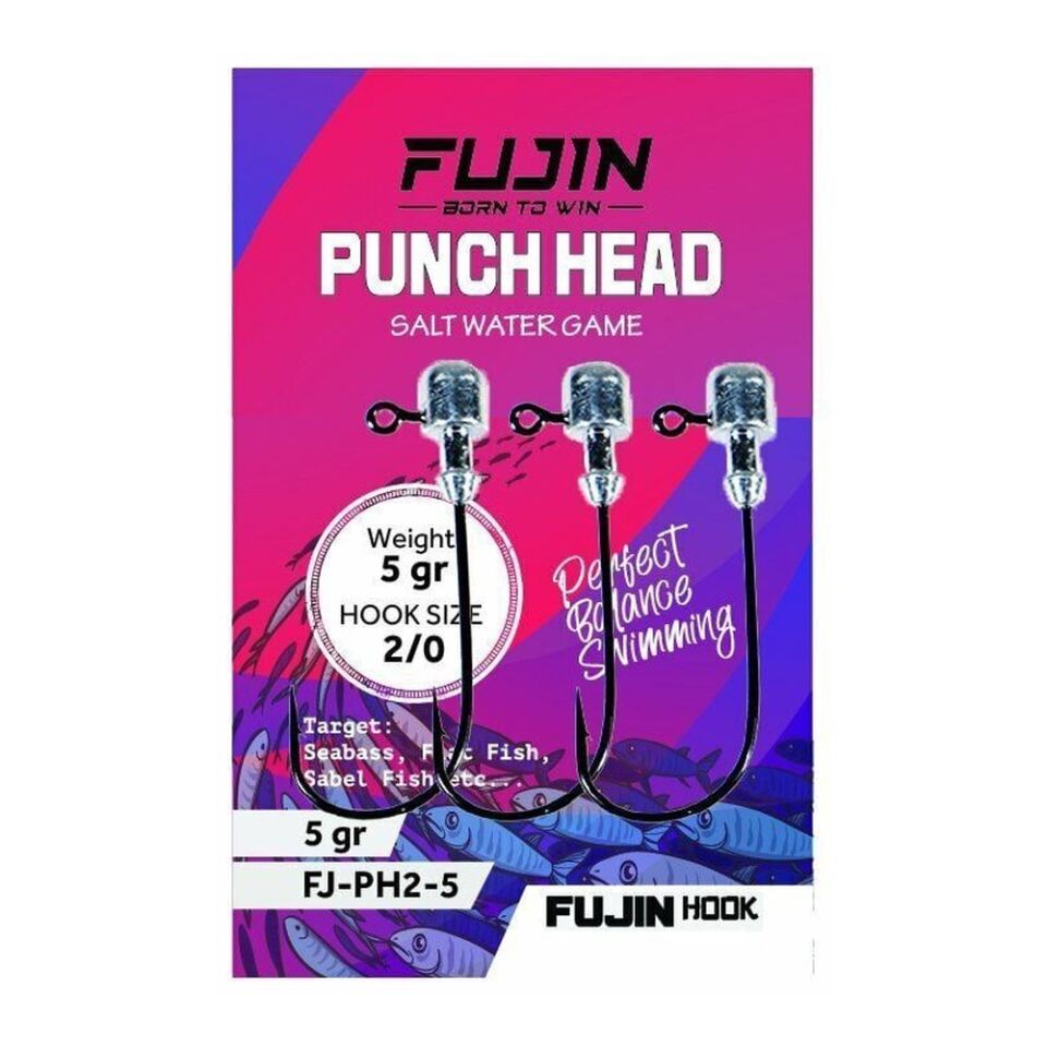 Fujin Punch Head Jighead FJ-PH #2/0 10GR