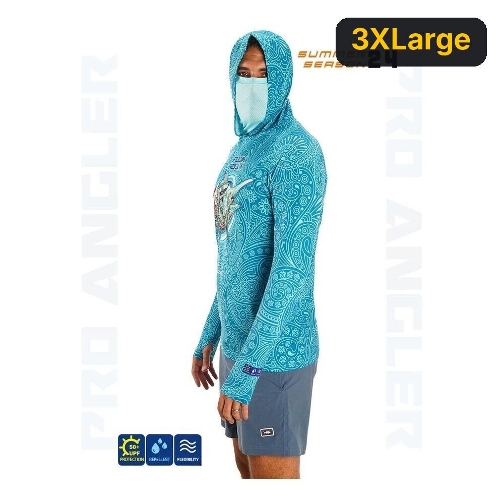 Fujin Rolla S24 Buff&Hoodie Swordfish Mint 3XLarge