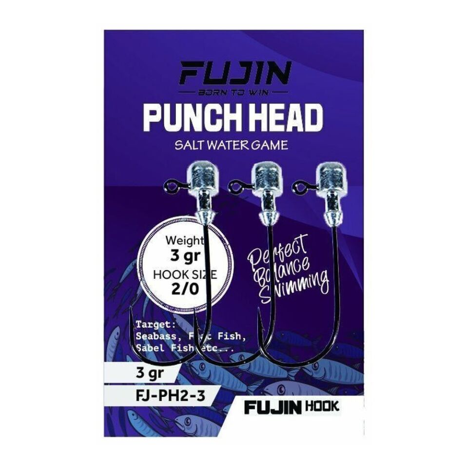 Fujin Punch Head Jighead FJ-PH #2/0 5GR
