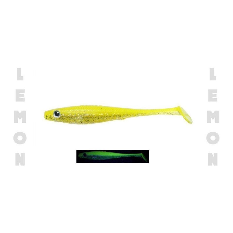 Fujin Shady 10cm Silikon Balık LEMON