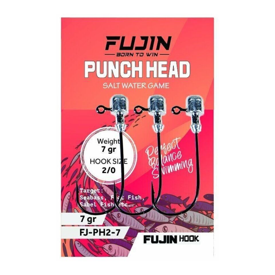 Fujin Punch Head Jighead FJ-PH #2/0 7GR