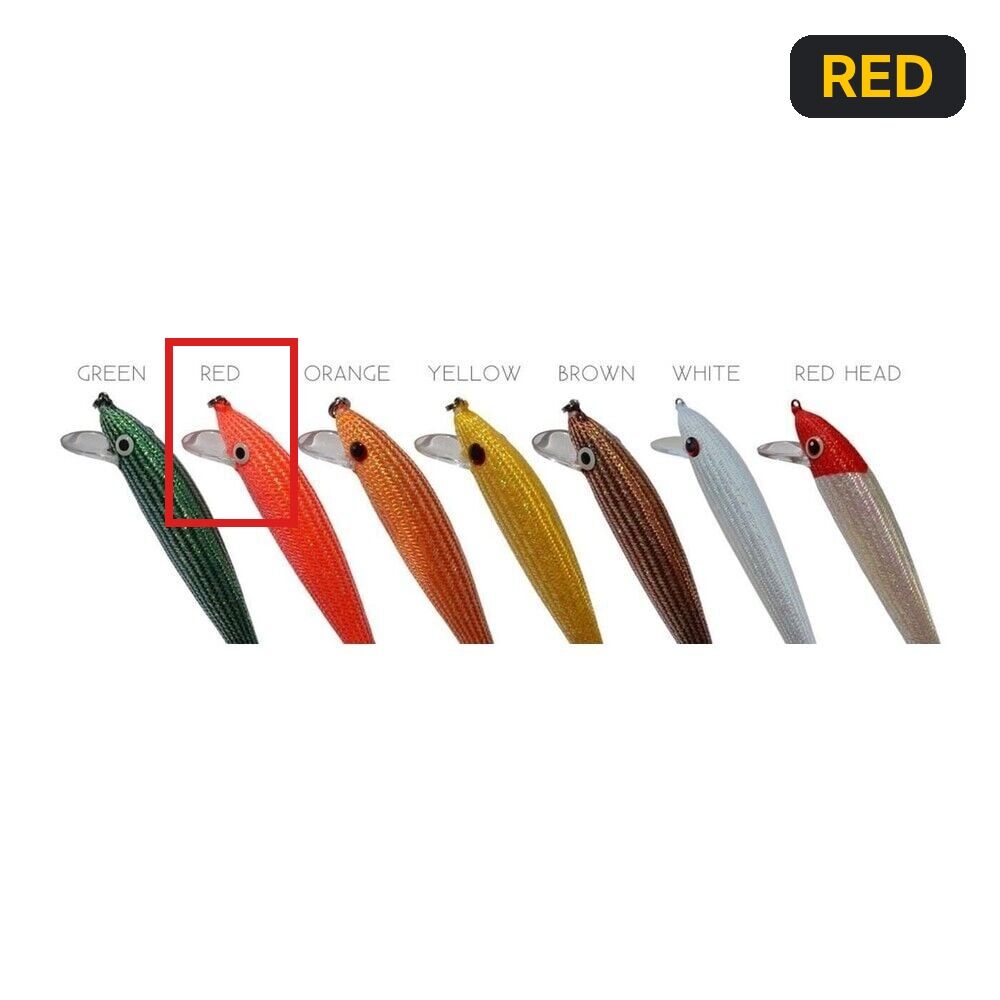 DTD Full Flash Glavoc 110 Glow Trolling Speed 110 mm Kalamar Zokası RED