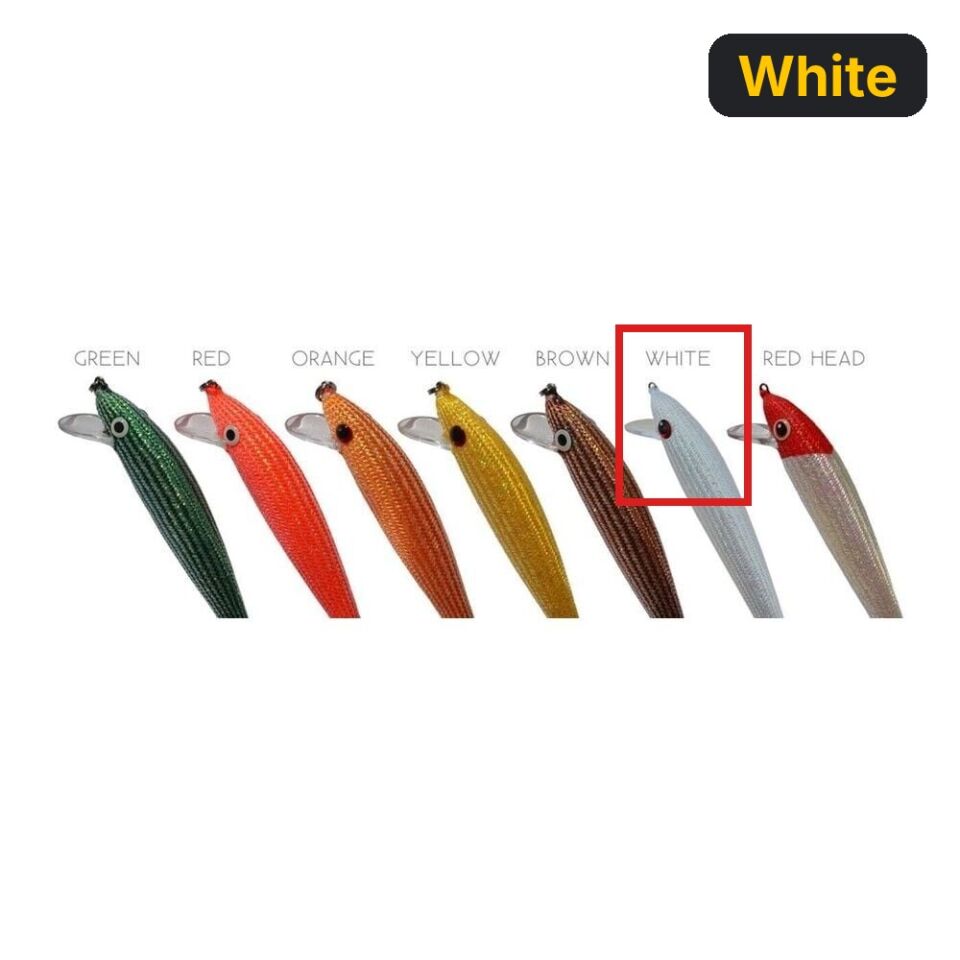 DTD Full Flash Glavoc 110 Glow Trolling Speed 110 mm Kalamar Zokası White