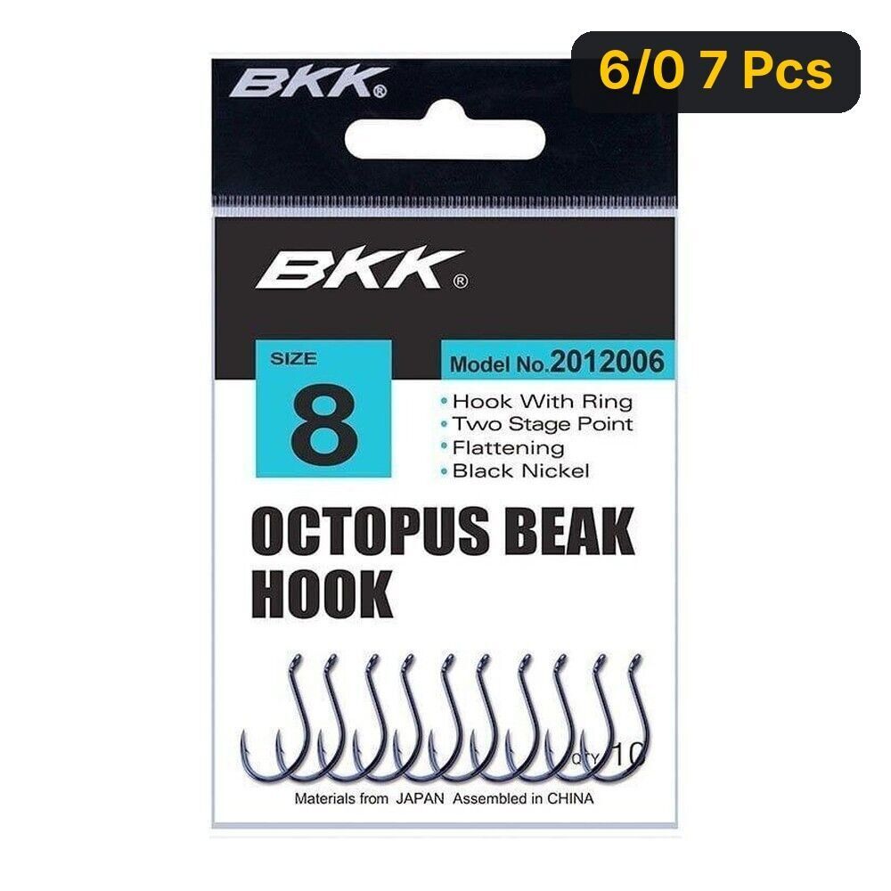 BKK Octopus Beak İğne 6/0 7 Pcs