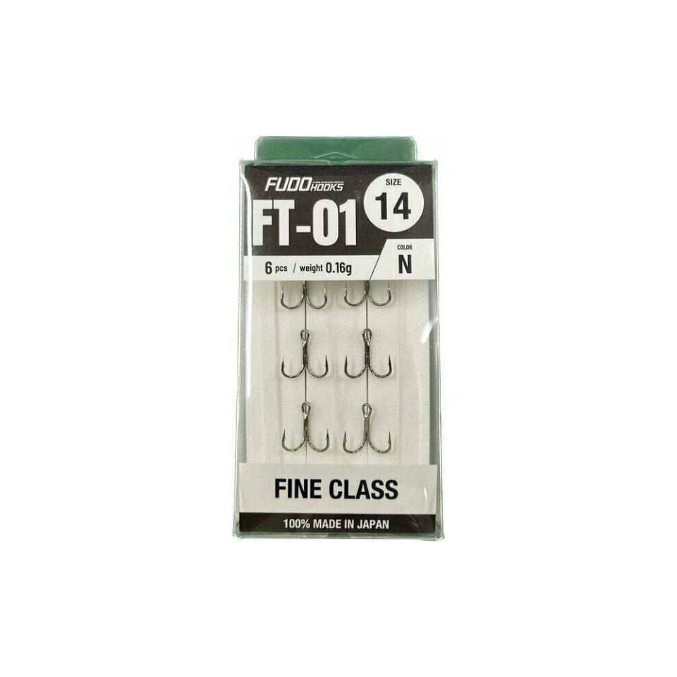 Fudo 2230 Treble Fine Class Nikel 6 Adet Üçlü İğne
