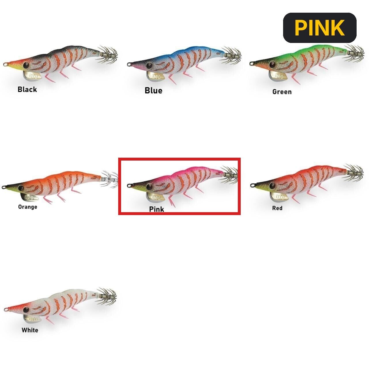 DTD Gamberino Blue Glow Natural Slow Sinking 14.3 gr 90 mm Kalamar Zokası PINK