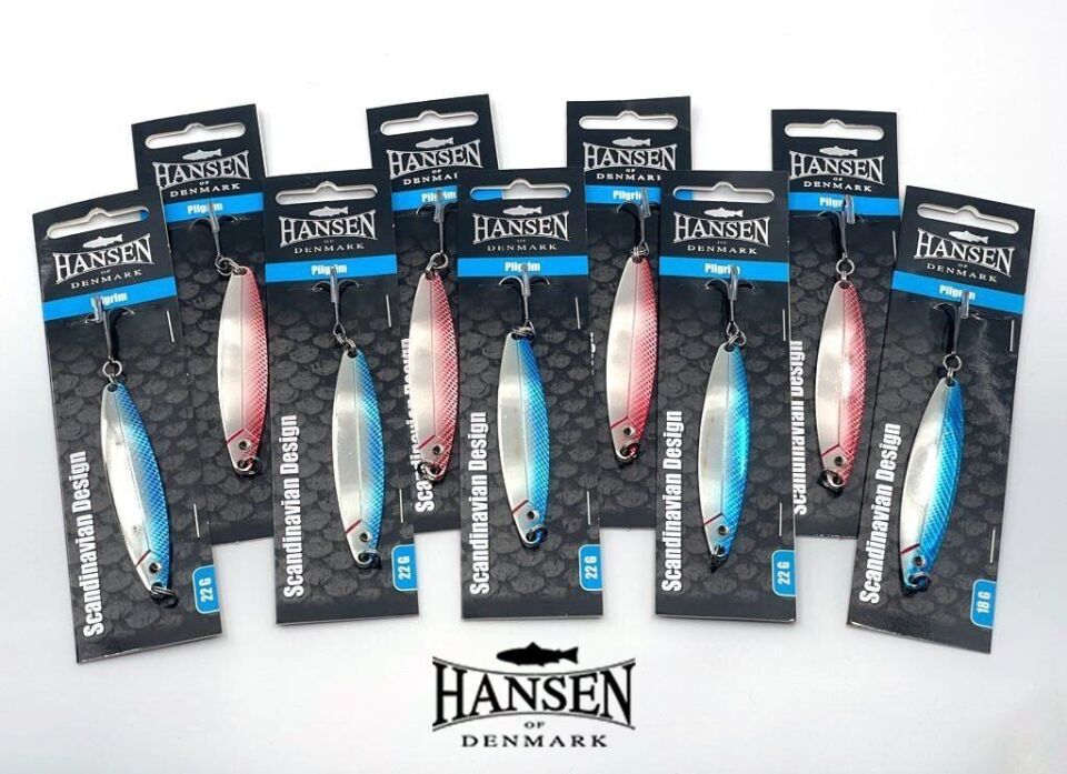Hansen Pilgrim 7.8cm 22g Kaşık SILVER / BLUE