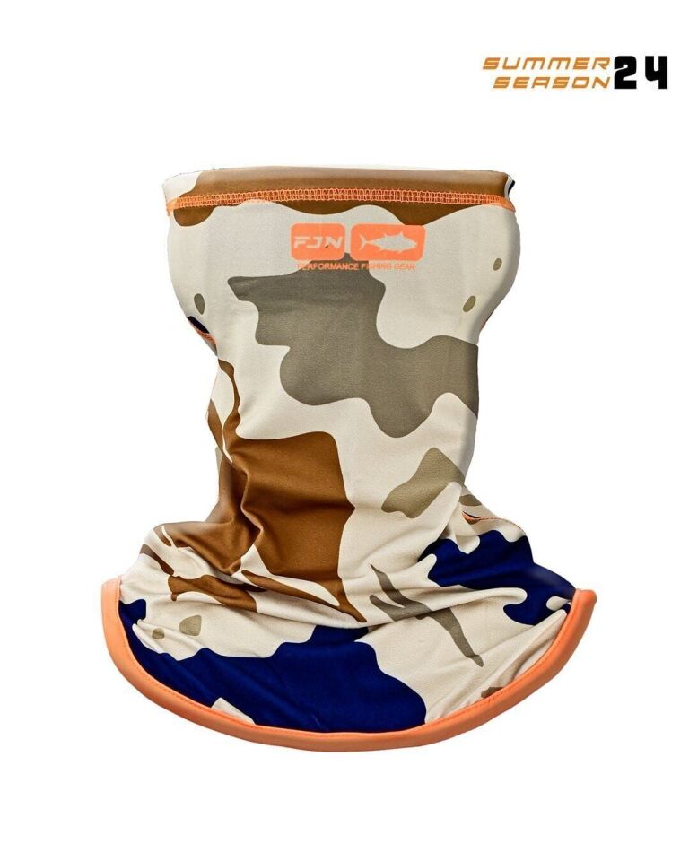 Fujin Pro Angler Neck Gaiter Boyunluk Natural Camo