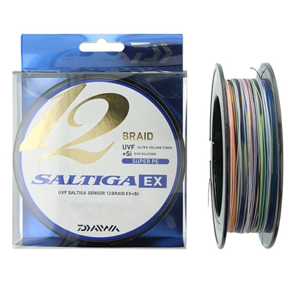 Daiwa Saltiga 12 Braid 300mt Multicolor İp Misina 0.16MM