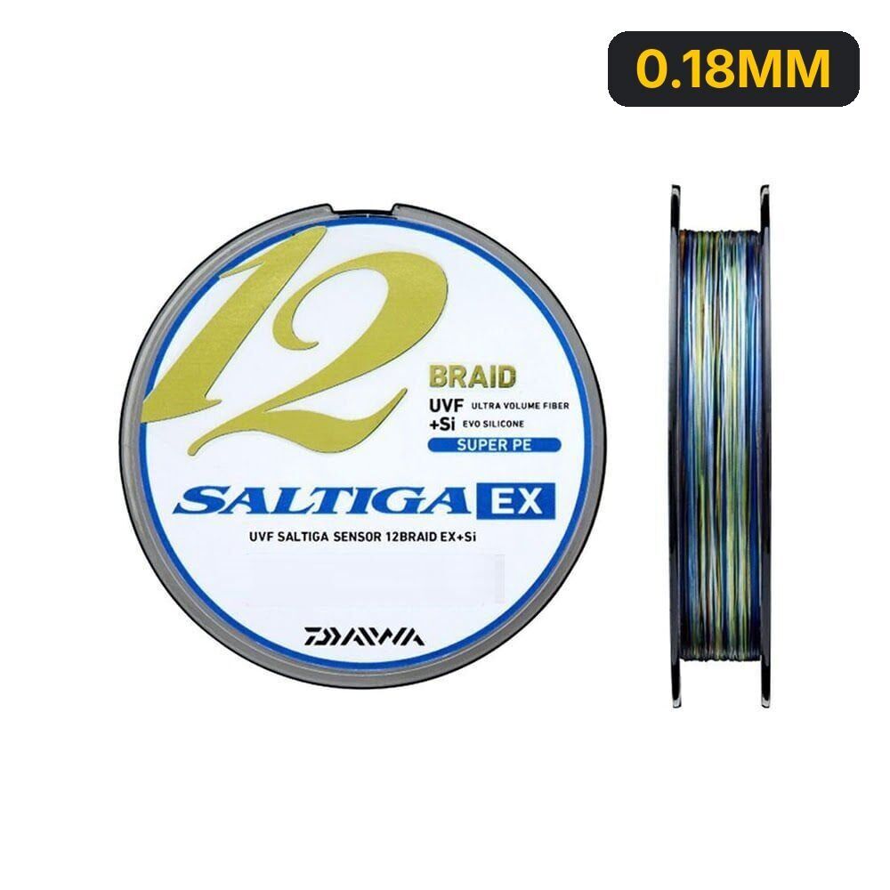 Daiwa Saltiga 12 Braid 300mt Multicolor İp Misina 0.18MM