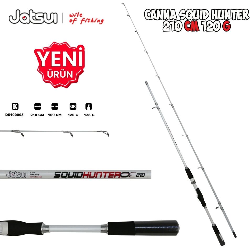 Jatsui Canna Squid Hunter 180CM