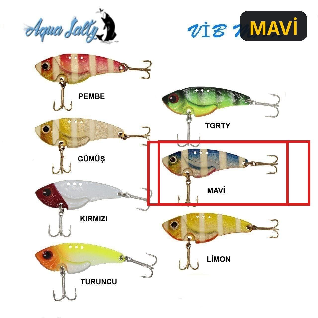 Vib Max Jig 20 gr MAVİ