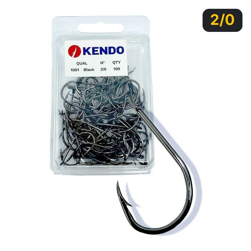 Kendo (1001) Black Nikel İğne 100 Adet 2/0
