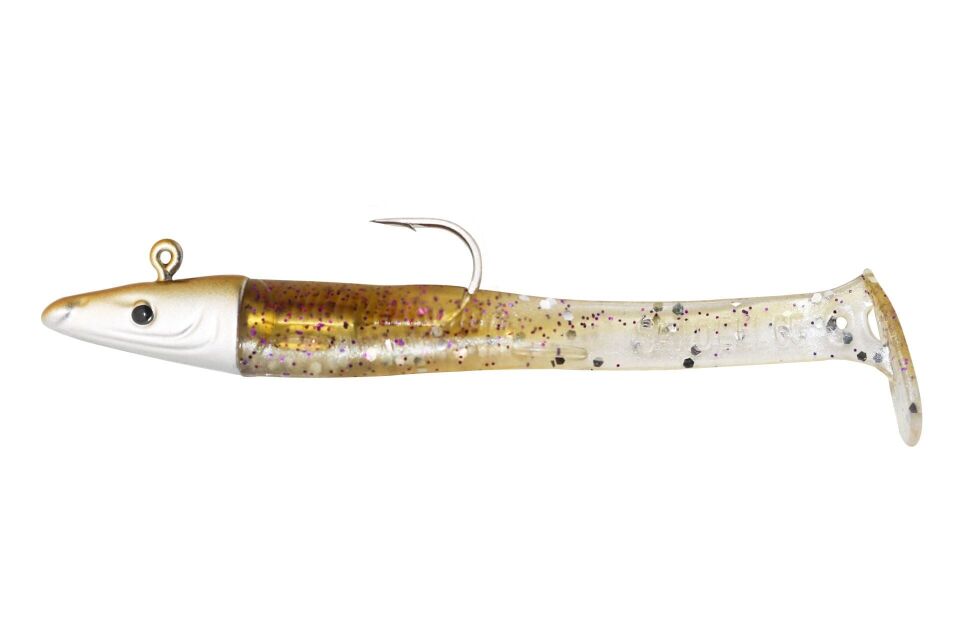 HanFish Sandeel 65 mm Silikon Yem Boru Kurdu Glow
