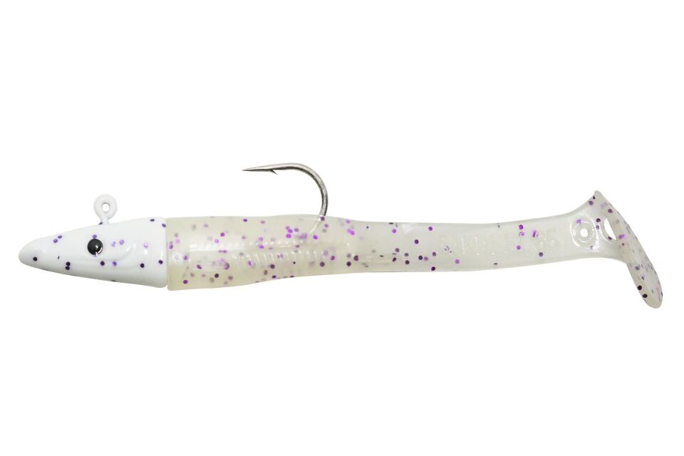 HanFish Sandeel 65 mm Silikon Yem Boru Kurdu Glow