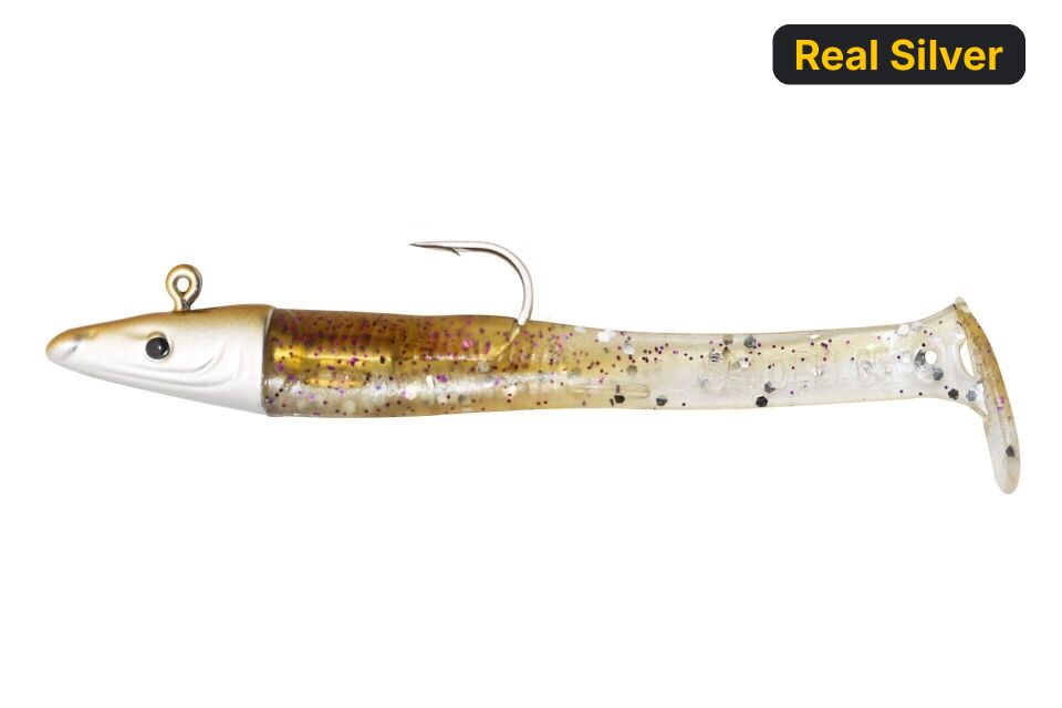 HanFish Sandeel 65 mm Silikon Yem Real Silver