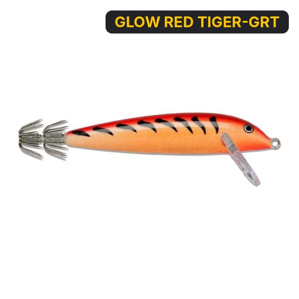 Rapala Countdown SQ11 Kalamar Sahte Balığı GLOW RED TIGER-GRT