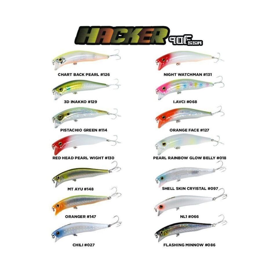 Fujin Hacker 90mm 13.7gr SSR Floating Maket Balık 114 Pistachio Green