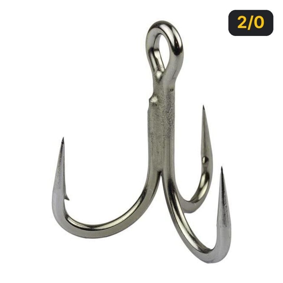 Mustad JL74NP Jaw Lok 4x Strong Üçlü Olta İğnesi