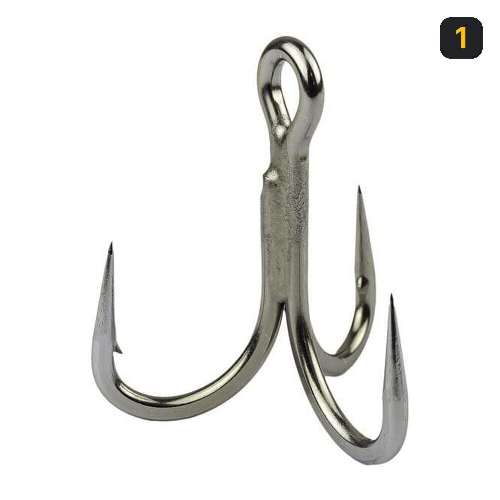 Mustad JL74NP Jaw Lok 4x Strong Üçlü Olta İğnesi 1