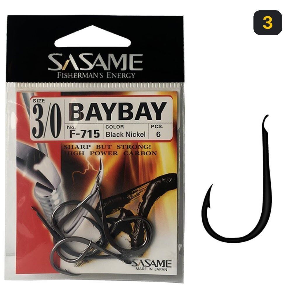 Sasame Bay Bay F-715 Serisi Olta İğnesi 3