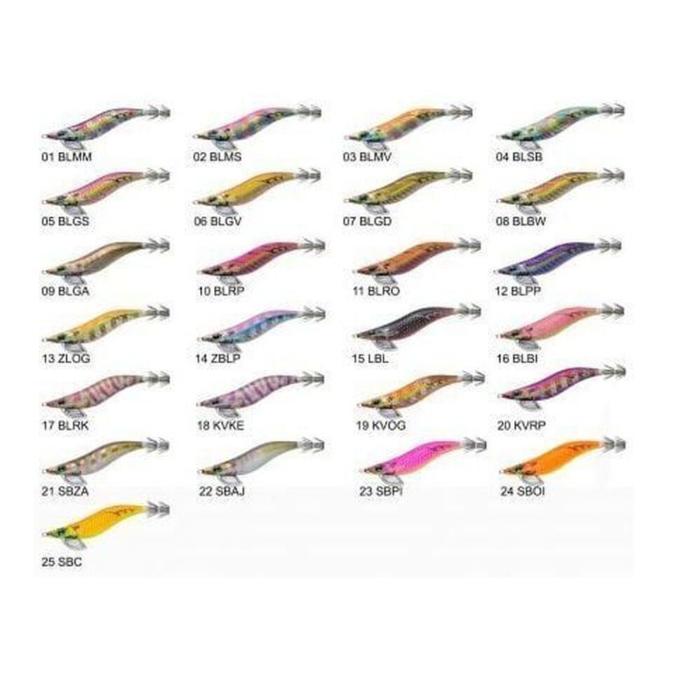 Yozuri PataPata Q Rattle A1733 - 3.5 - 19G Kalamar Sahte Balığı BLRK