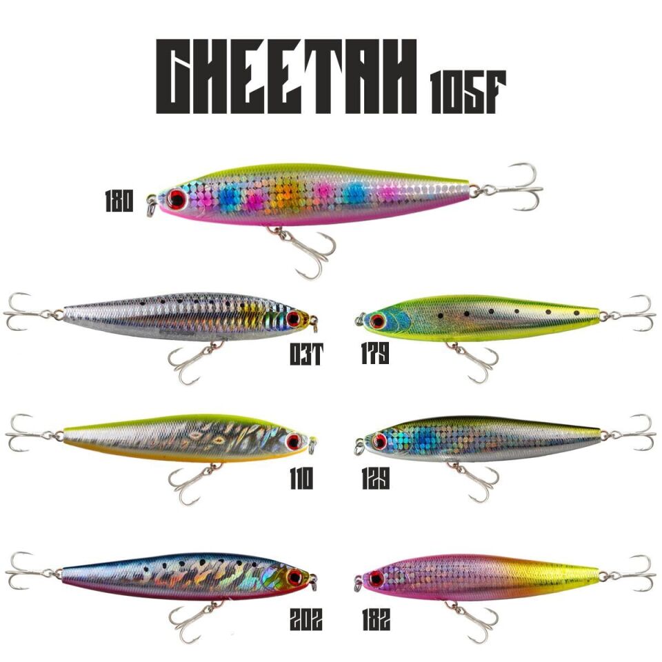 Fujin Cheetah 105F 19gr 10.5cm Maket Balık 03T Trans Iwashi